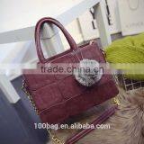 Fashion Ladies Handbags Good Quality Beautiful Fancy Women pu Tote Bag thumbnail-3