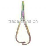 Multicolor Wholesale Fly Fishing Tool 14cm Stainless Steel Built-in Scissors Fly Fishing Forceps