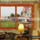 Very Popular in the 2015 Aluminum Sliding Door of Glass of Two Rail/three Rail