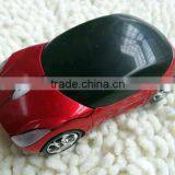 Red 2.4G Car Shape Wireless Mouse