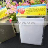 Sticky Note Clear Printed OPP Bags With Header and Self Adhesive Strip