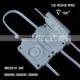 High Power 1 Led SMD3535,3w,12v,round Lens,ABS; Beautiful and Strong Quality Injection Led Module