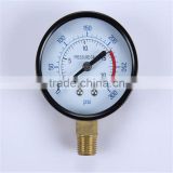 Durable Light Weight Easy To Read Clear Ordinary Pressure Gauge