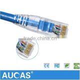 Taiwan Aucas 1 Meter UTP Cat5e Patch Cable for Computer Network Unshielded Cable Hot Price thumbnail-1