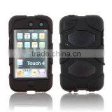 Heavy Duty Case for IPod Touch 4 With Screen Protector and Kickstand