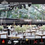 Elegant Waterproof White PVC Fabric Large Vinyl Tent With Side Wall Window Wedding Marquee Tent for Sale thumbnail-3