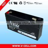 6V 1.3Ah stationary battery