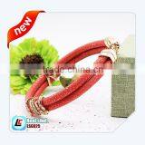 Women Best Gift Red Genuine Leather Stingray Bracelet With Rose Gold Clasp Hot Sale thumbnail-4