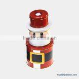 China Supplier Hot Sale and Wholesale Promotional Snowman Tin