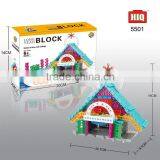 Longyeah 47 Pcs Plastic Mini House Toy Preschool Toys Educational Game