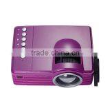 Wholesale 600Lumens Cheap Full HD 3D LED Mini Projector thumbnail-3