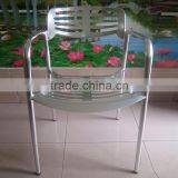 Outdoor Morden Aluminum Furniture Stacking Armchair YC023 thumbnail-2