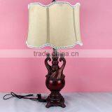 Modern Minimalist Style Wooden Bedroom Bedside Table Lamp Warm