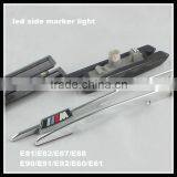 Car Accessories Led Side Lamps LED Turn Signal Lights for BMW E92 E90 E81 E82 E87 E88 E91 E60 E61 Smoke M Logo thumbnail-1