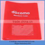 PVC Document File Holder With Two Crystal Pocket thumbnail-2