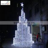 Beautiful Holiday Time Outdoor Decoration Led Christmas Tree Light White Christmas Tree Felt Decoration Christmas Tree