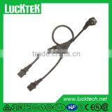 European Power Cord Splitter 1-2