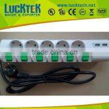 EUROPEAN Individual Switch Extension Power Outlet With USB thumbnail-1