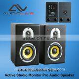 HIFI Studio-quality Multimedia Monitor Bookshelf Speaker Powered Bi-amplified Active Desktop Reference Monitor Speakers thumbnail-1