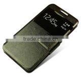 Luxury PU Leather Case for Sony Xperia Z3,Magnetic Flip Cover for Sony ,view Window Case for Sony thumbnail-5