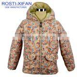 2015 Newest Fashion Girls Padding Winter Jacket with Hood for Kids Jacket / Children Jacket