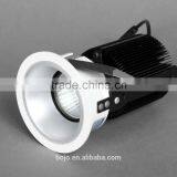 Adjustable White 6w 9w 13W COB LED Downlight With Silver Reflector thumbnail-4