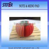 New Design 3D Fruit Sticky Note Tomato Sticky Note & Memo Pad