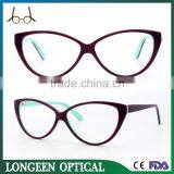 Purple Cat Eye Acetate New Model Optical Frame thumbnail-1