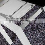 2016 Simple Modern Stainless Steel Black Expandable Dining Table thumbnail-4