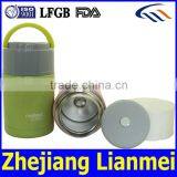 Double Wall Stainless Steel Vacuum Lunch Box With Carry Handle thumbnail-1