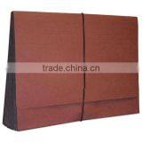 Economy Grade Expanding Wallet, 5 1/4 Expansion, Legal, Redrope thumbnail-1