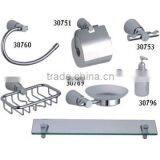 30700 copper sanitary ware bathroom accessories sets hotel use for shower rail.