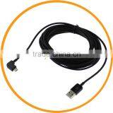 5M Right Angle Micro USB Data Charging Extension Cable for Samsung S3 S4 S5 I9300 N7100 From Dailyetech