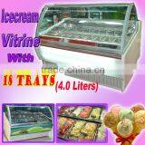 Ice Cream Vitrine With 18 Trays (4.0 Liters)