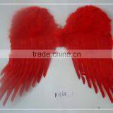 Women's Red Feather Wings thumbnail-1