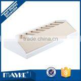 Unique Wooden 10-Grid Belt Display Stand thumbnail-4