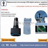 High resolution measurement function MVV5000CLR digital microscope camera