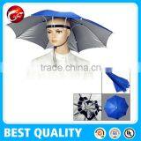 Hands Free Head Strap Sun & Rain Cap Umbrella thumbnail-3