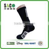 Well Pattern Black Cotton Sports Socks thumbnail-2