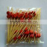 High Quality Fruit Pick 12cm Length Many Color Heart Pettern thumbnail-1