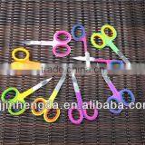Colorful High Quality Painting Eyebrow Scissorsfor Hair