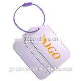 Wholesale Custom Travel Airplane Aluminum Luggage Tag thumbnail-1