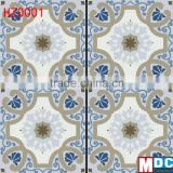 300*300mm decorative floor tiles handcrafted cement tiles design flower pattern tile