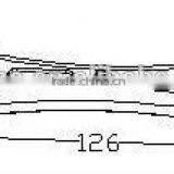 JY-1000B|Zinc Plated Pipe Fastening|Anti-rust Metal Clamp for Caster|Durable Clamp for Trolley thumbnail-2