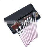 cosmetics brushes with 10pcs