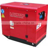 Red Color for Silent Type 10kva Gasoline Generator Power by V-twin Diesel Engine