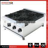 Hot Sale China Table Top 4 Burners Gas Cooker For Sale