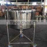 304/ 316L Stainless Steel Drum With Wheels/ Stainless Steel Drum/ Stainless Steel Tank thumbnail-1
