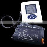 Fully Automatic Digital Upper Arm Blood Pressure Monitor Desktop Type Pulse Meter Auto Inflate Inflating / Deflate Diflating thumbnail-4