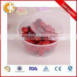 Disposable PP Plastic Salad Bowl With Lid